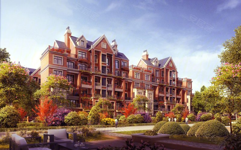 下叠叠墅带南北双花园和露台及全明架空层,厨卫可拓,明厨明卫,绿地21