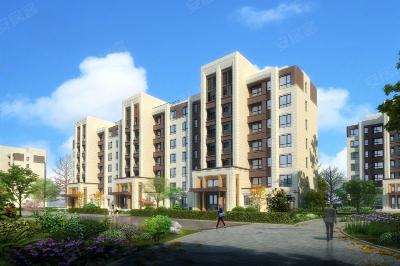 五合锦江府2室2厅1卫85.07㎡南北106万