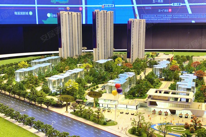 合能湘江公馆(新房),湘江北路与双湖路交叉口东北角-长沙合能湘江公馆