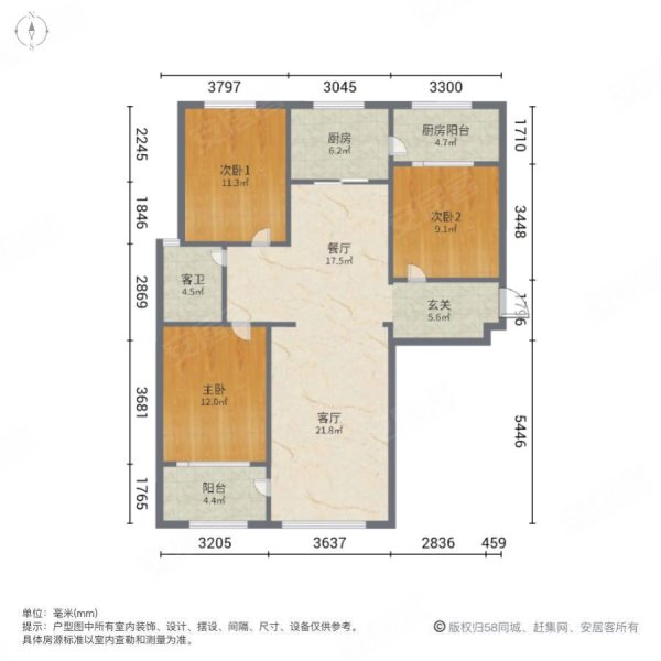 辛集锦园小镇户型图图片