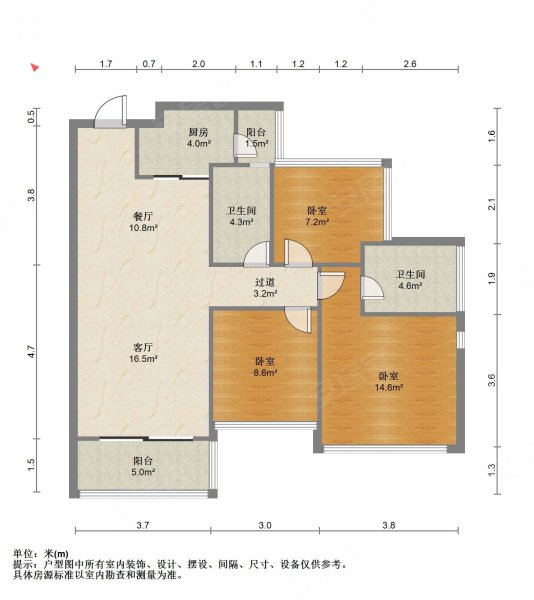 光明龙光玖龙台户型图图片