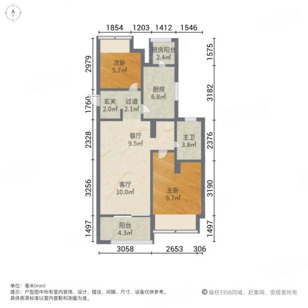 太仓裕沁庭户型图图片