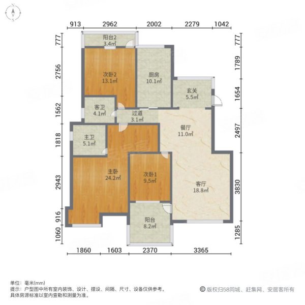 合肥一里洋房户型图图片