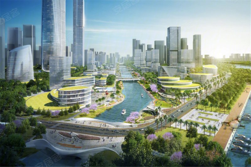 南沙自贸区越秀江海潮鸣330万起买岛尖三房望宽阔海景