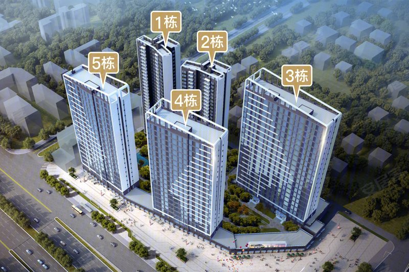 首付15万新房降价30w皇庭峰景壹号两房一厅电梯房小区园林