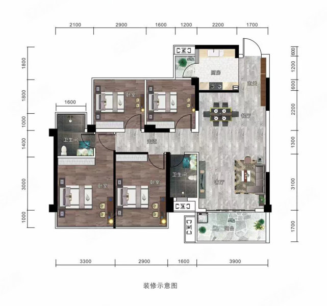 大名麒麟府户型图图片