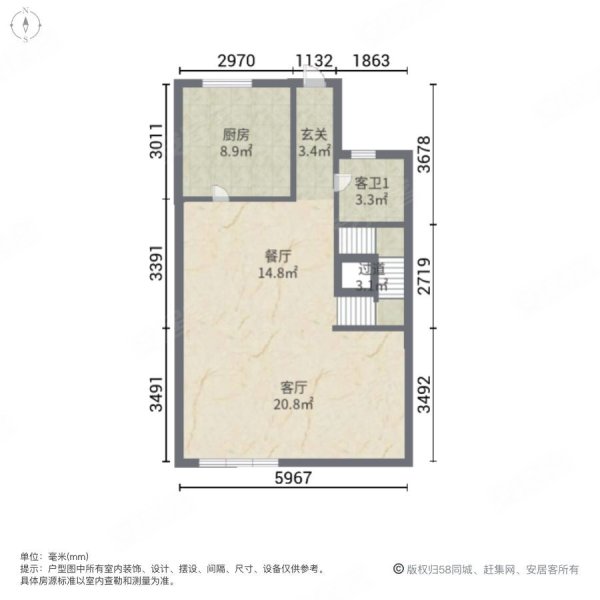 世茂龙湾(五期别墅)3室2厅2卫103.31㎡南150万