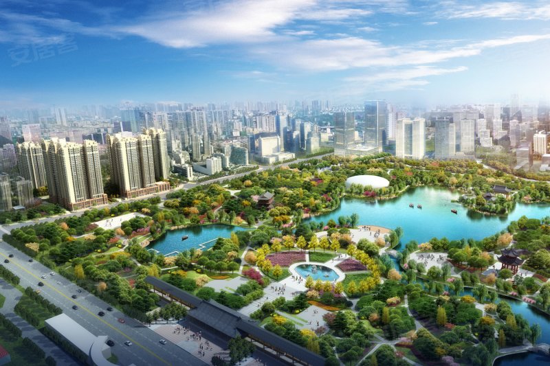 兴庆御苑2室2厅1卫92.34㎡西北162万