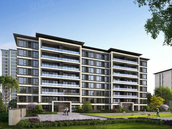 合肥小区 庐江小区 庐江城区小区 佳源城南印象(新房)实景图 1/ 9 &