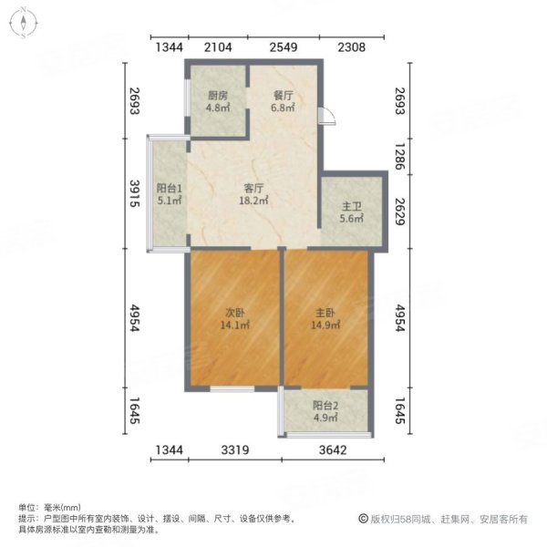 龙凤家园户型图图片