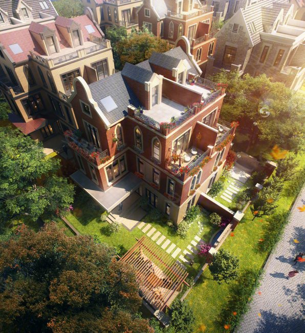 下叠叠墅带南北双花园和露台及全明架空层,厨卫可拓,明厨明卫,绿地21