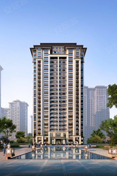 华远中国府,南北通透三居室,紧邻植物园,周边配套设施齐全