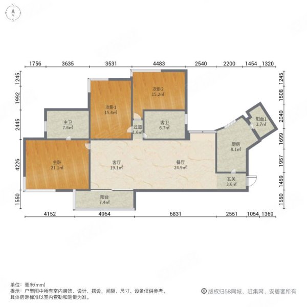 东方曼哈顿平面图图片