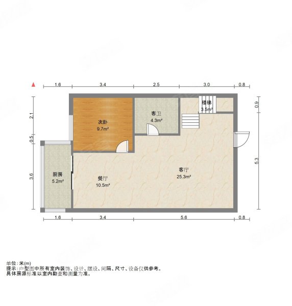 凯旋大地3室2厅2卫130㎡西91万