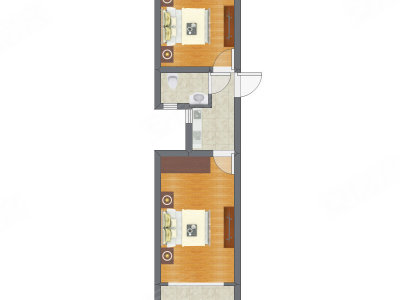 2室0厅 50.34平米