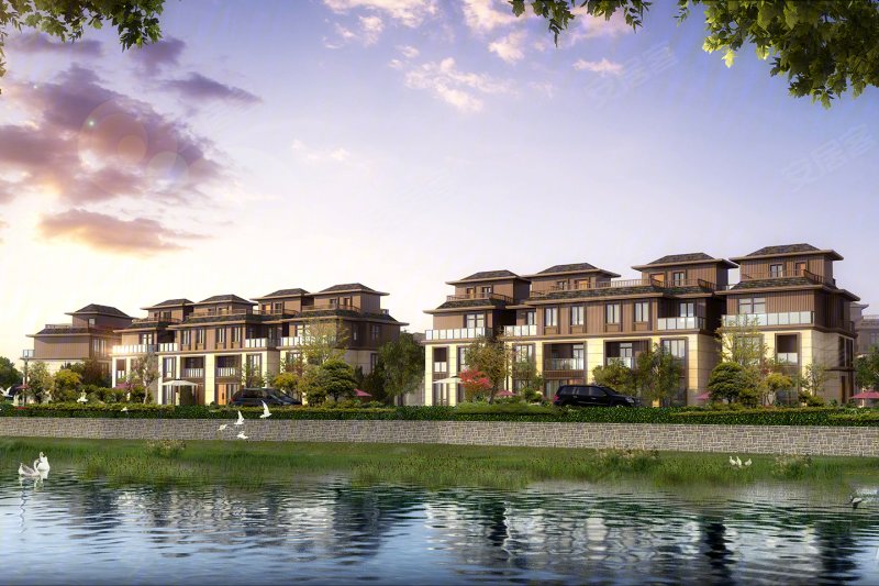 贵安别墅天花板,需要别墅看过来,全天温泉入户,自住度假