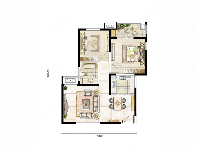 兴庆御苑看房全城车接车送无任何费用准现房