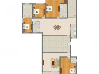 4室2厅 250.18平米