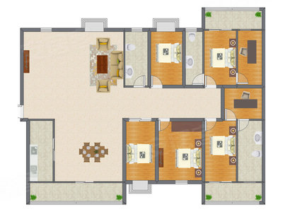 5室2厅 178.78平米
