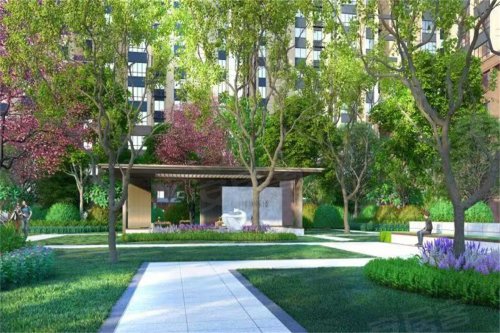 兴庆御苑,咸宁西路与兴庆西路十字西北角 - 西安兴庆御苑二手房,租房