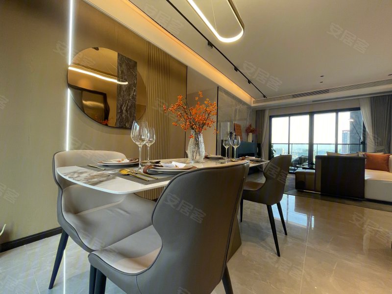 东莞塘厦 南北通透 双阳台性价比超高,安居·臻悦花园二手房,417万,4