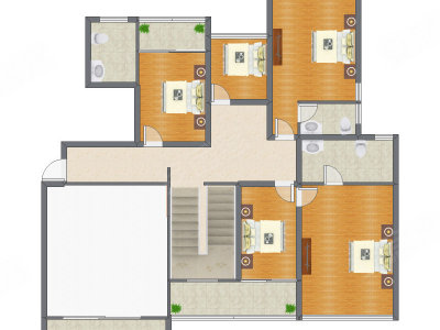 8室2厅 350.63平米