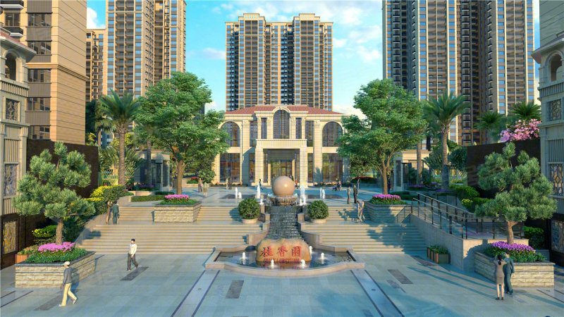 冠华城桂香园(新房),石化大道与龙山一路的交汇处-惠州冠华城桂香园