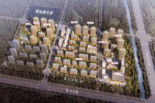 名邦新都会(新房),临泉县姜尚大道与霞光大道交口西北角 - 阜阳名邦新