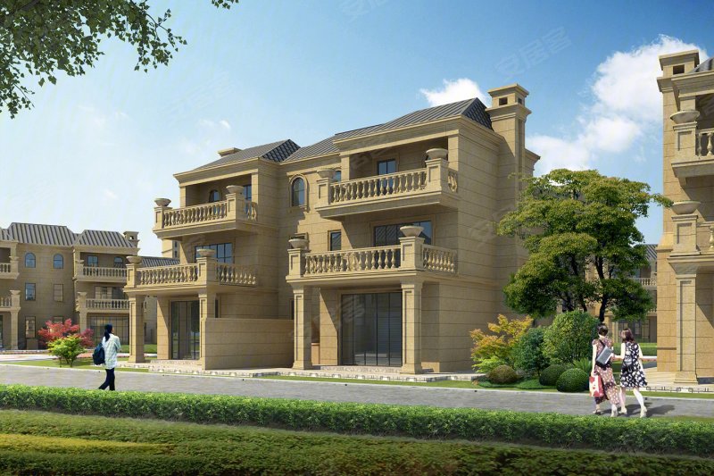 嘉裕第六洲别墅特惠总价套起已为实景现房