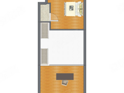 3室2厅 65.00平米户型图
