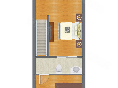1室1厅 42.19平米
