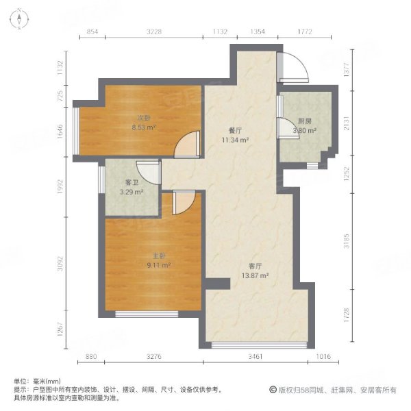 常德天润广场户型图图片