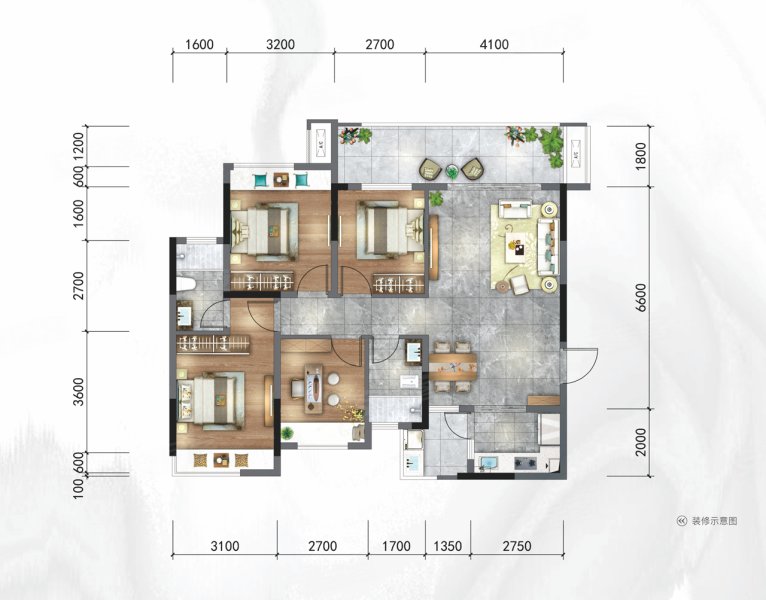 抢!秀峰区79.9万四房(兴进江山樾)高端住宅!配套齐全!
