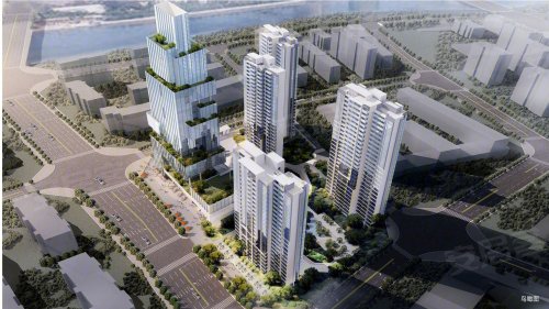 袁州新城民生路与烟雨路交汇处(万达旁) - 宜春德和领秀广场二手房
