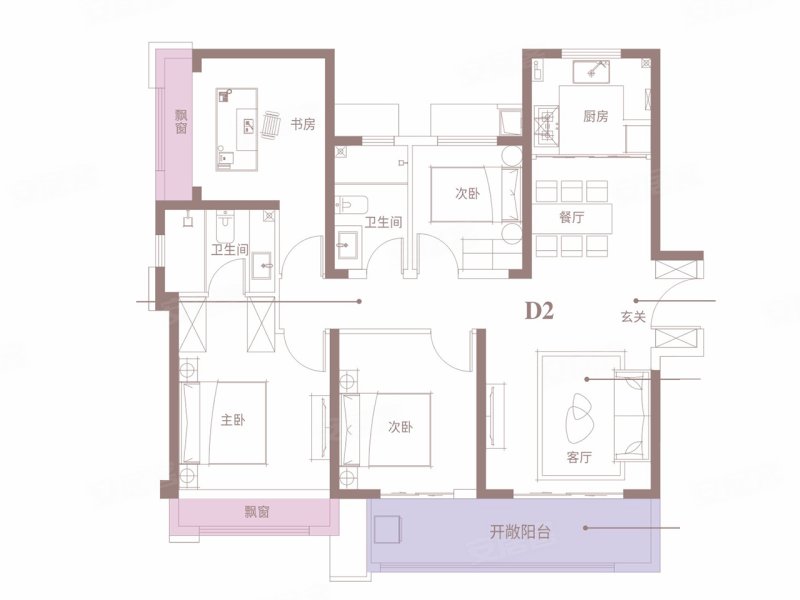 三环边贾鲁河畔,环境优美,低总价现房销售,东原阅城二手房,141万,4室2