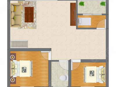 4室3厅 99.64平米