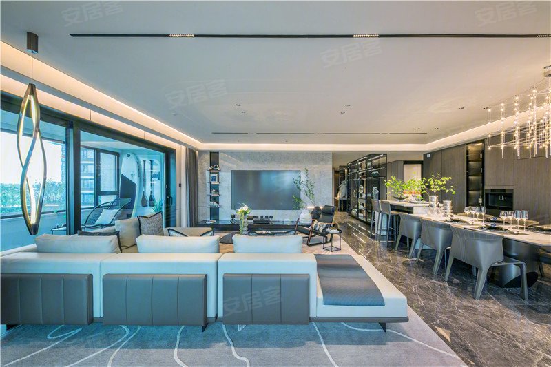 滨江国际街区 大平层 高档品质 看房提前联系,滨江玺二手房,844万,5室