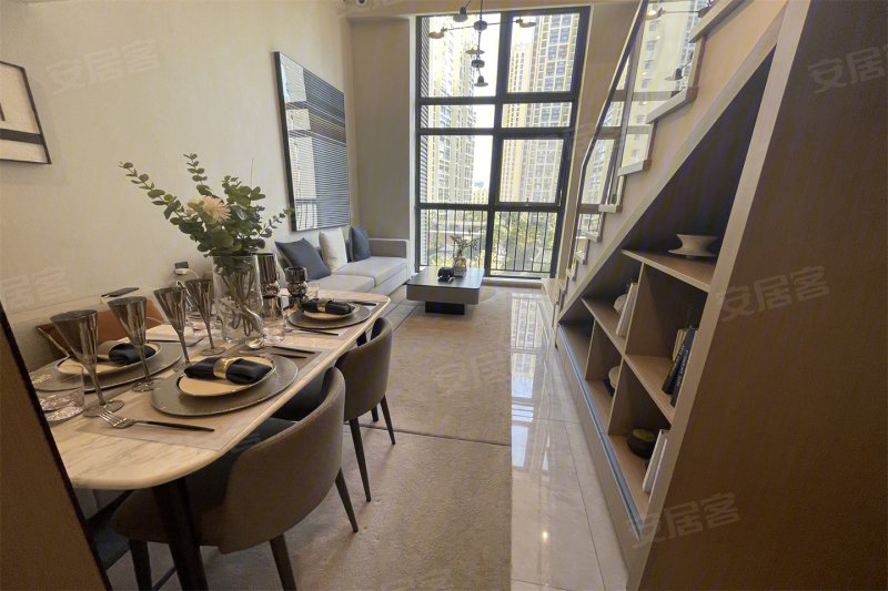 随时看房,俊发城俊寓二手房,37万,1室2厅,2卫,42平米-昆明安居客