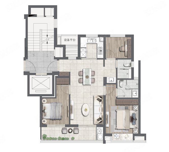 杭州湾绿城品春来云潮三房低总价