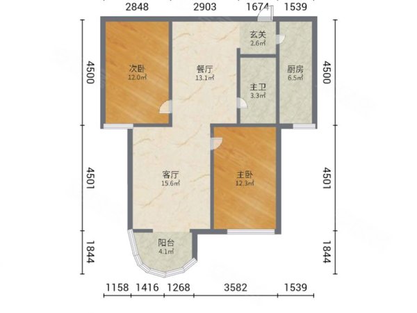 阳春豪景苑户型图图片