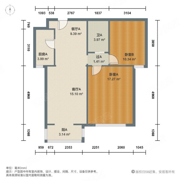 邯郸春风小区户型图图片