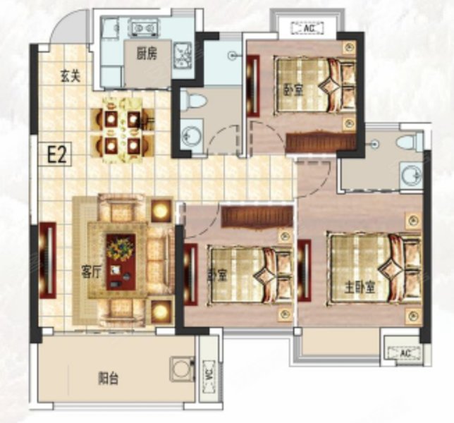 新房低首付 濂溪区一小对面 中辉半山墅 通透3室 高端小区