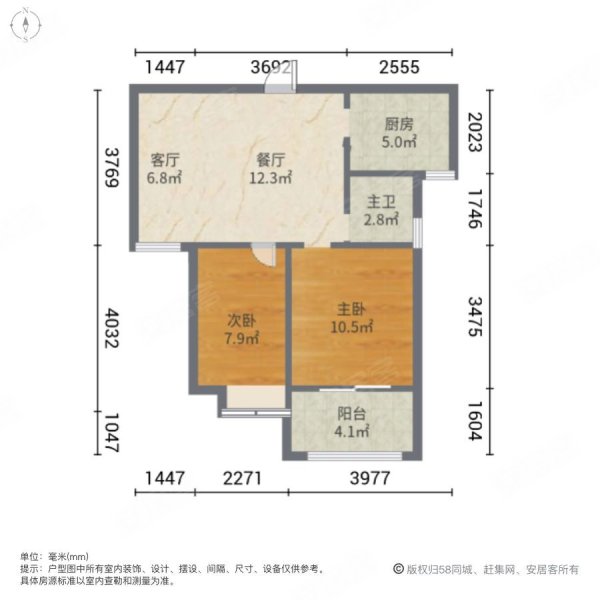 惠州天翔湖沁庭户型图图片