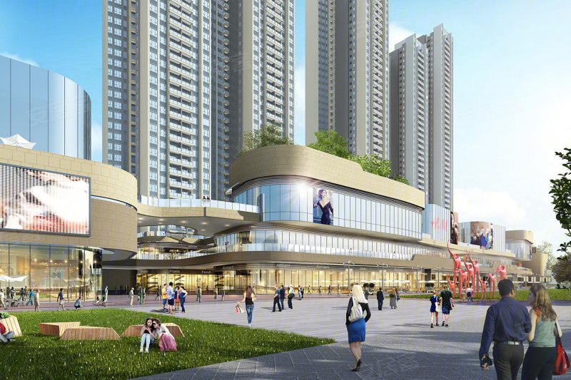 佛山绿岛湖商圈!