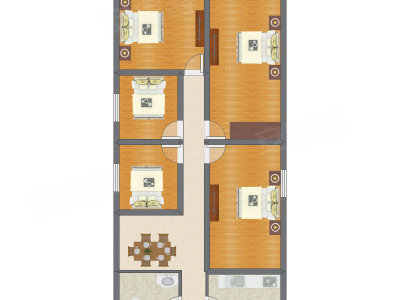 5室2厅 150.30平米