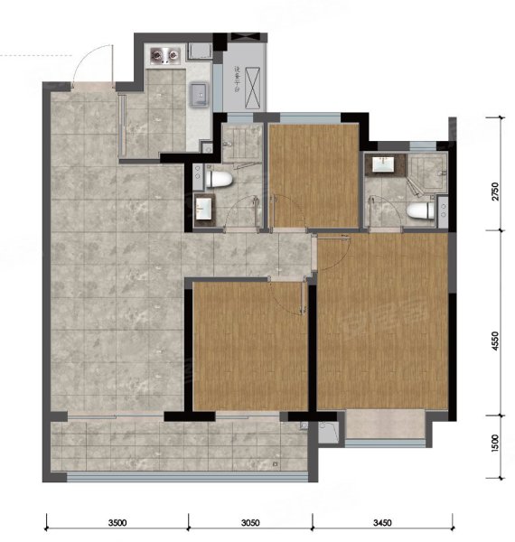 商业中心 交通便利 依学堂 靠商场 大三房 周围设施完善,堇麟上府·云
