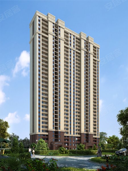 东亚朗琴园售楼部102平米小三居,首付27万左右