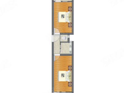 2室0厅 48.89平米