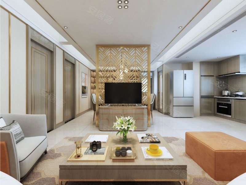 香江·温泉人家2室2厅94.22㎡85万二手房图片