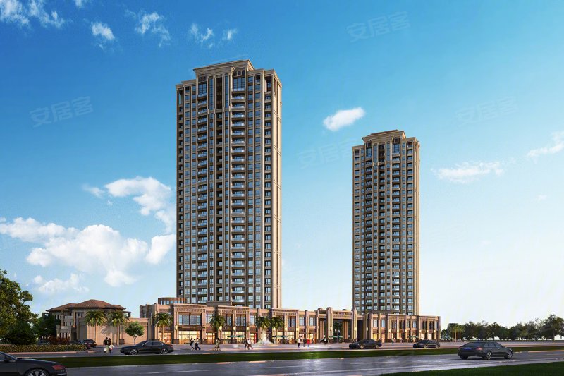 中央公园城/颐和花园3室2厅2卫153㎡南409万